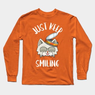 kittyswat Andy "Just Keep Smiling" Long Sleeve T-Shirt